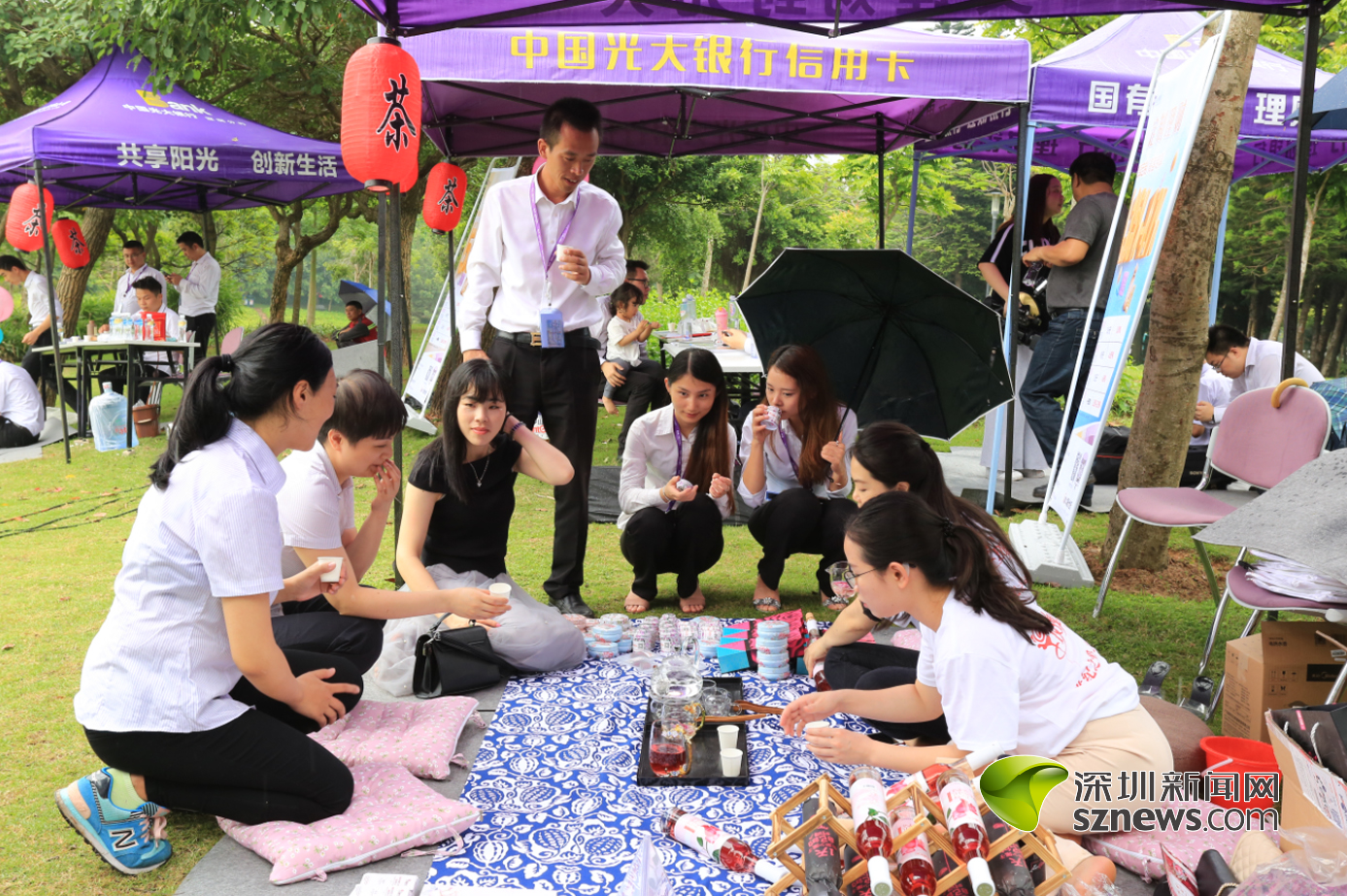 深圳首屆“公園茶會”細(xì)品中國傳統(tǒng)文化